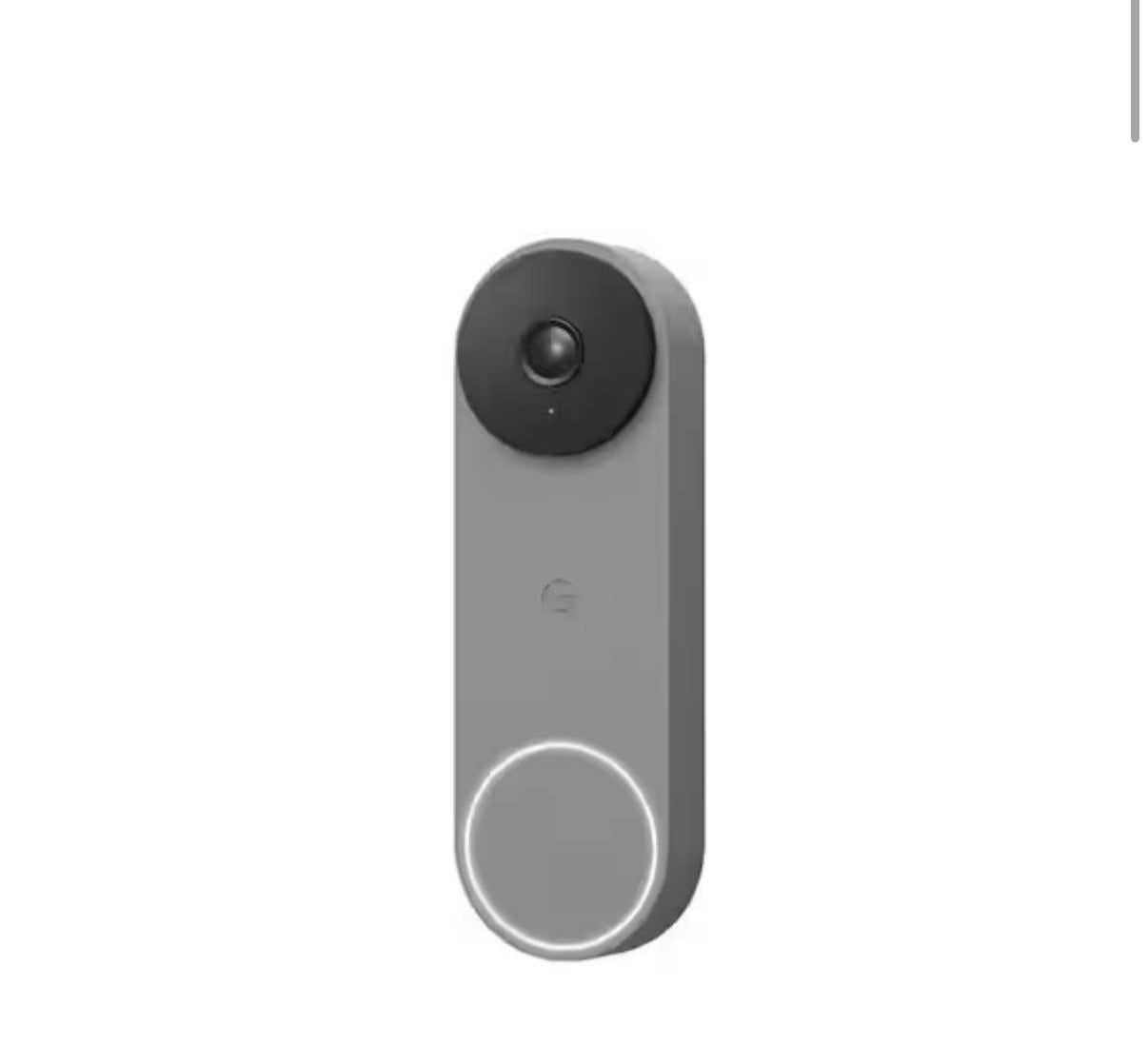Nest Doorbell (Wired, 2nd Gen) - Ash ( open box)