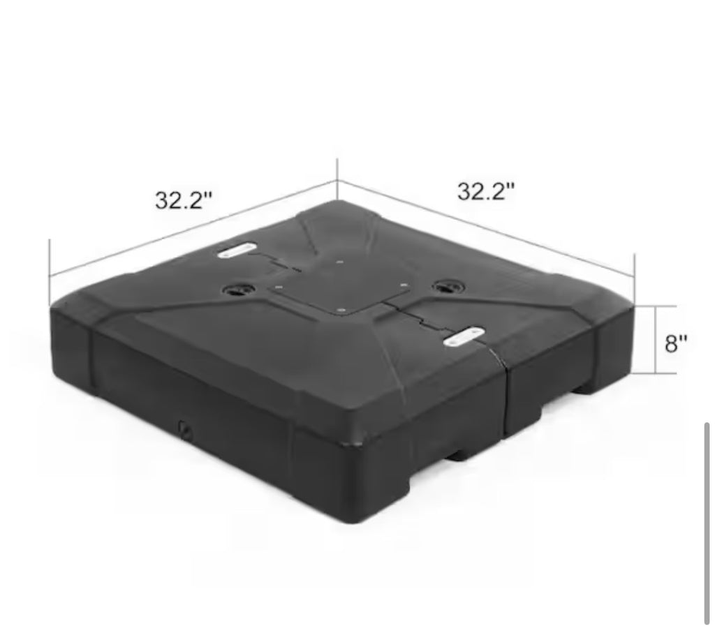 220 lbs. Sand/Water Filled Patio Umbrella Base