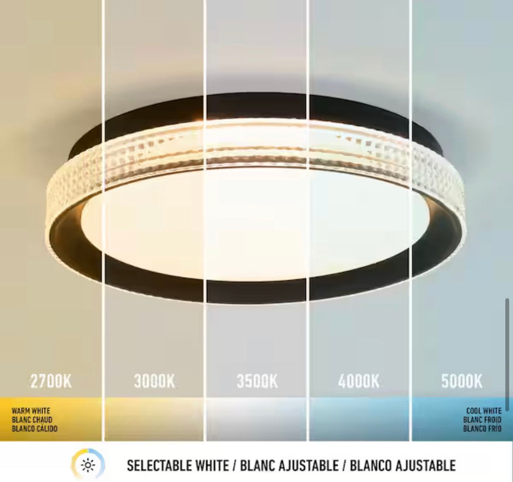 Aston 15 in. 1 Light  LED Flush Mount Ceiling Light