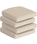 20 x 20x3 in Outdoor Chair Cushions with pillows Set of 4