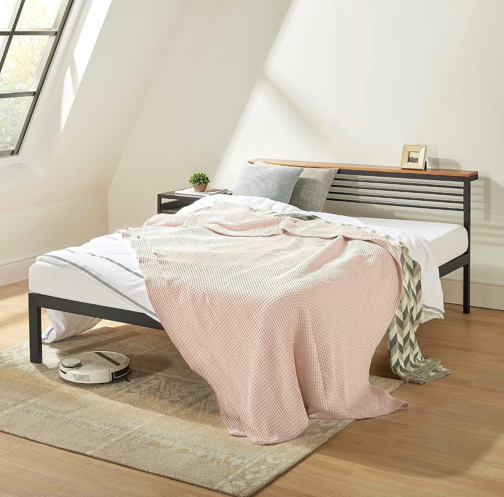 Mellow HYLLE Metal Platform Bed Queen
