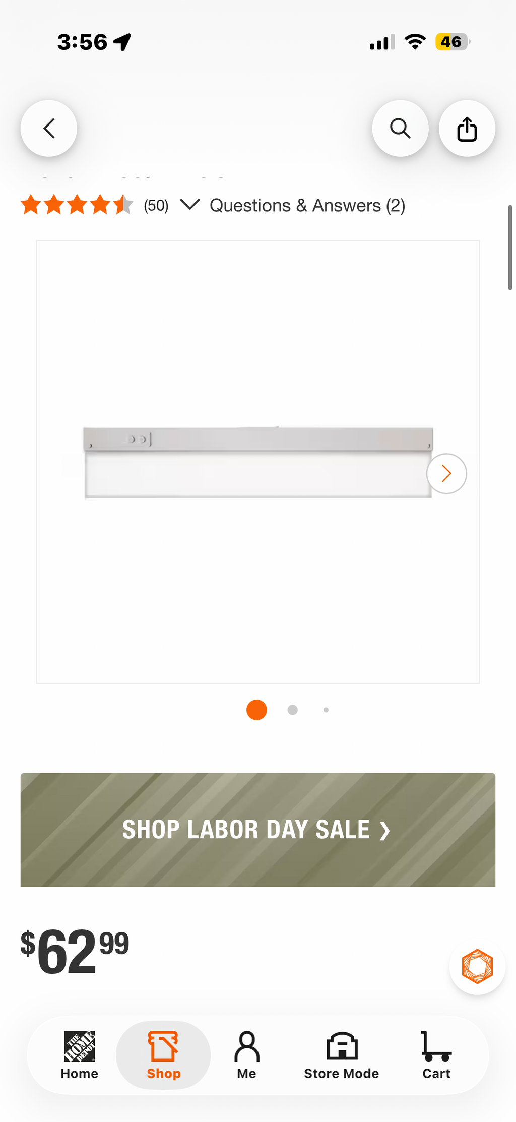 24 in. Smart Color Changing Plug-In Integrated LED Under Cabinet Light