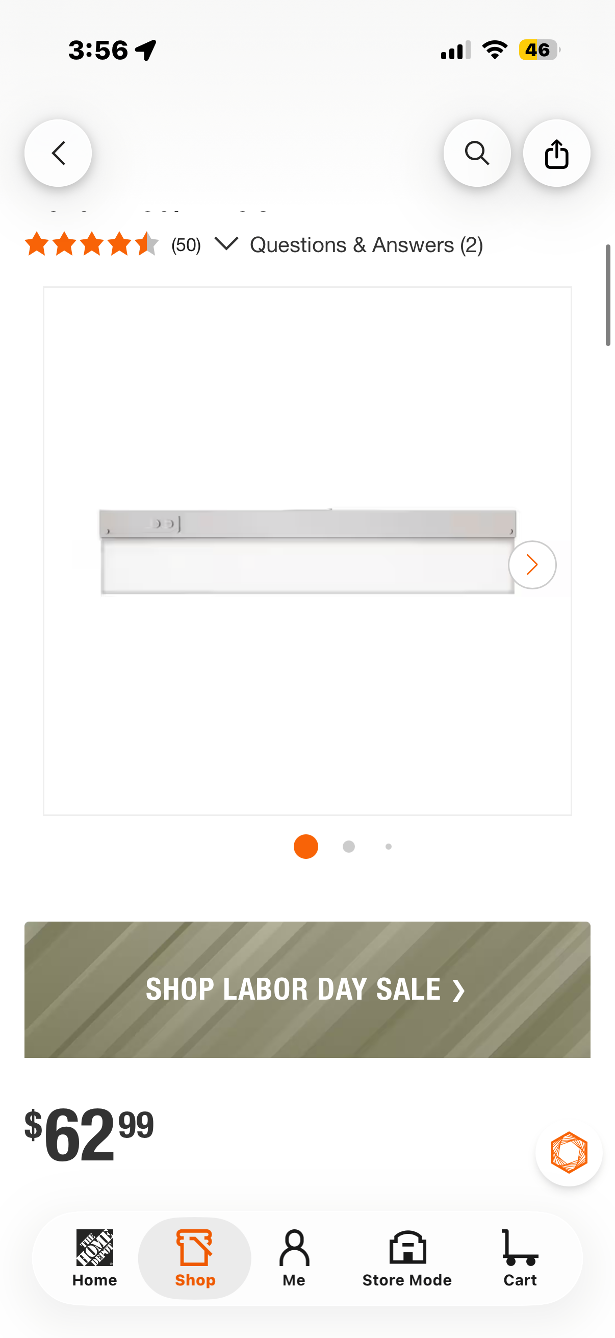 24 in. Smart Color Changing Plug-In Integrated LED Under Cabinet Light