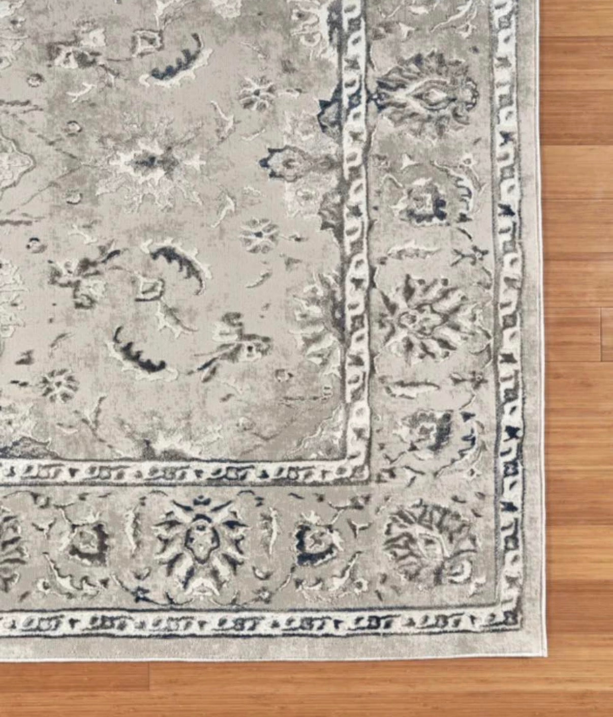 Hampton Court Area Rug  8x10 Ladree Gray