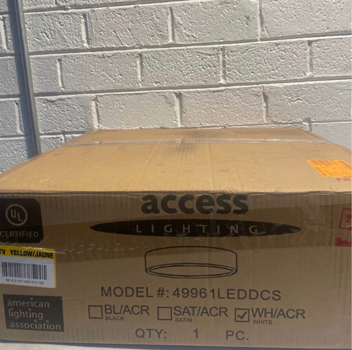 Access Lighting LED Flush Mount-4 “ Tall and 17.75 “ Wide