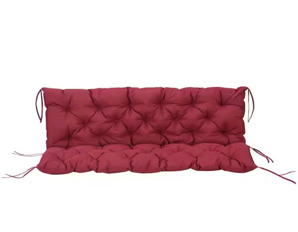 Tufted Bench Cushions for Outdoor Furniture, 3-Seater Replacement