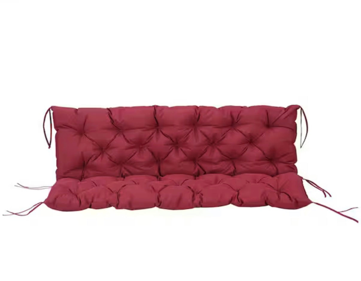 Tufted Bench Cushions for Outdoor Furniture, 3-Seater Replacement