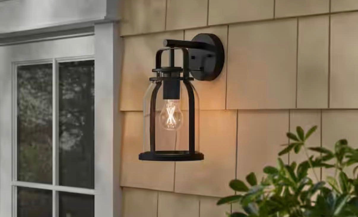 Wye 12.9 in. Outdoor Wall Lantern Sconce