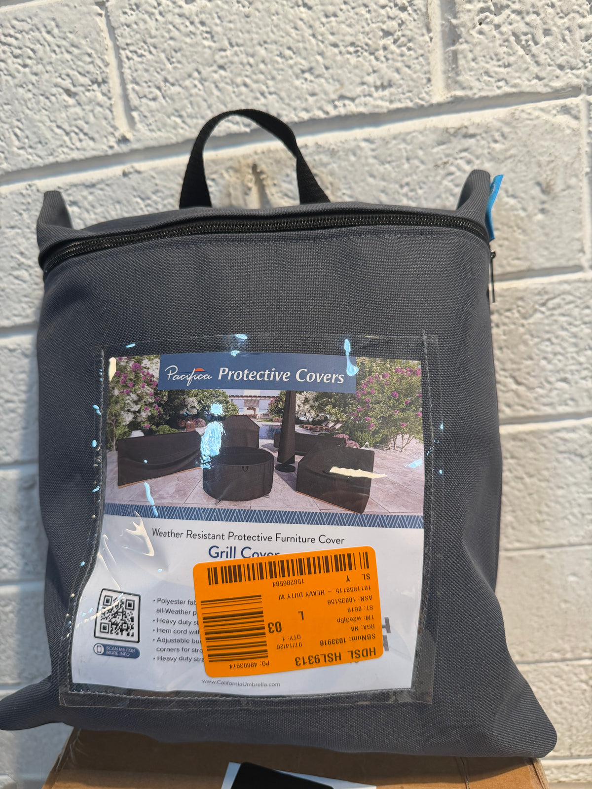 Heavy-Duty Water Resistant Patio  BBQ Grill Cover