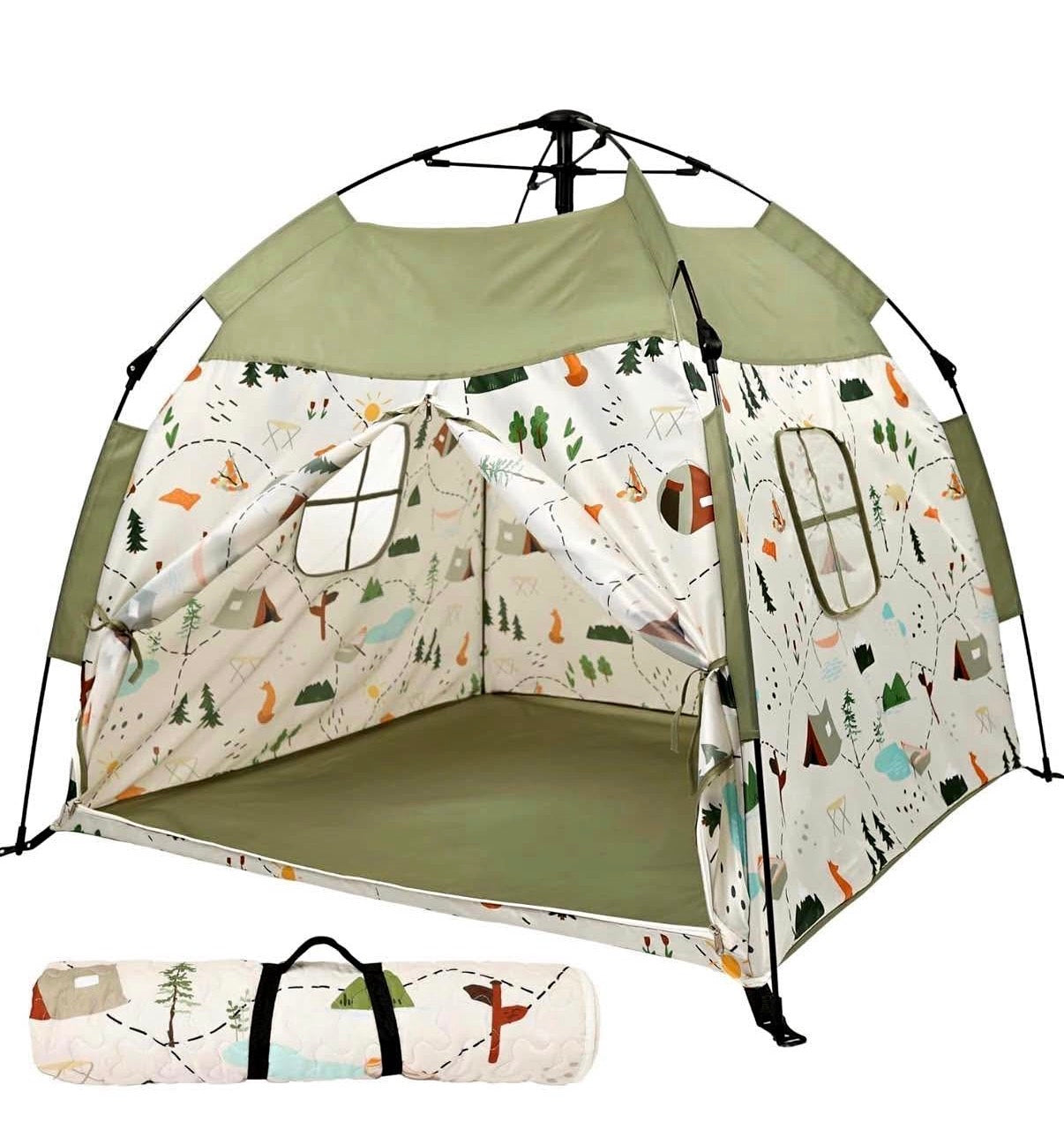 kids Play Tent with Matching Picnic Mat