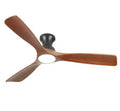 52 in. Indoor Solid Wood Ceiling Fan with LED Light