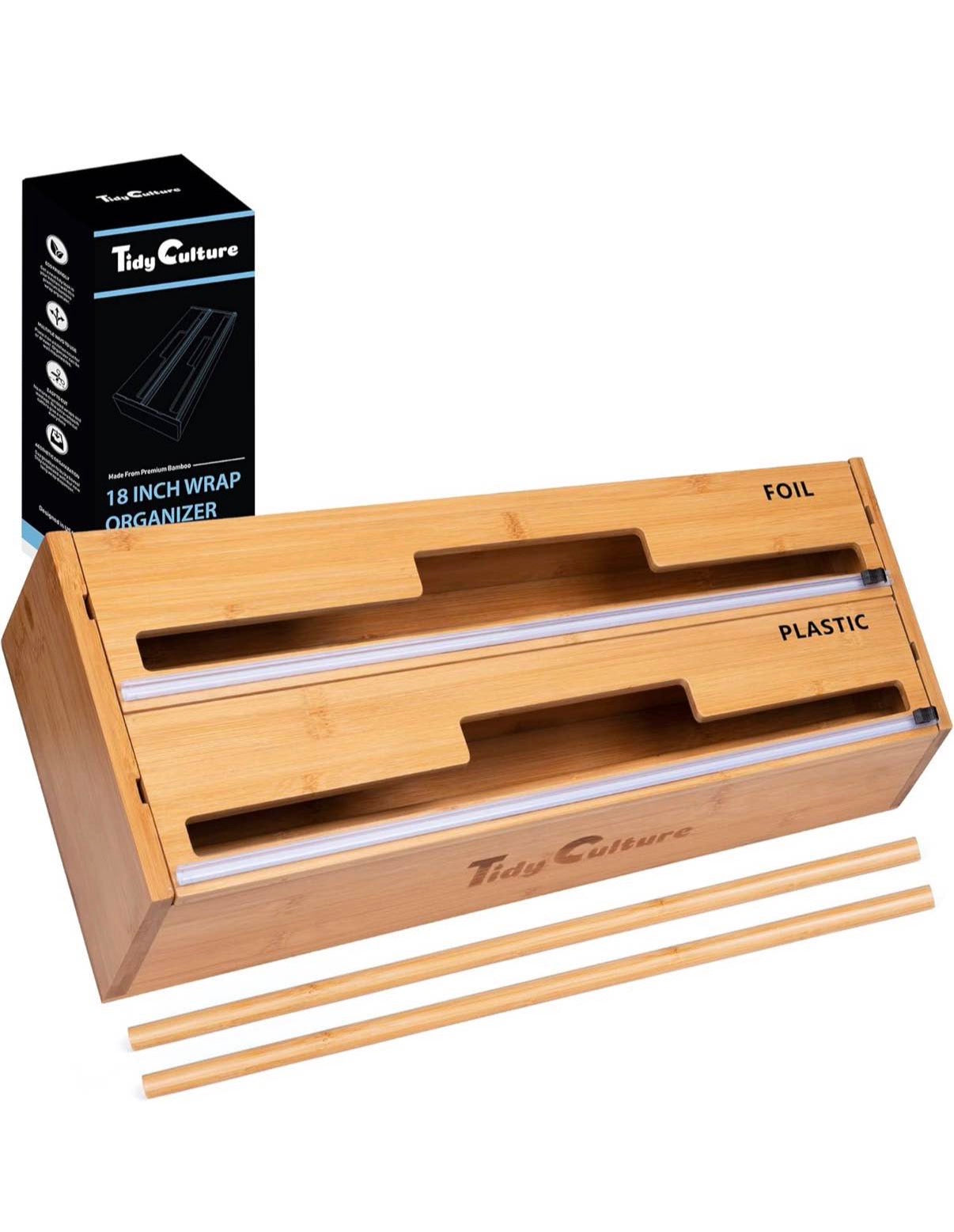 18 Inch Large Foil Wrap Dispenser with Cutter