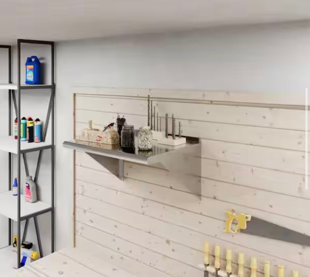 18 in. x 30 in. Stainless Steel Wall Shelf Kitchen
