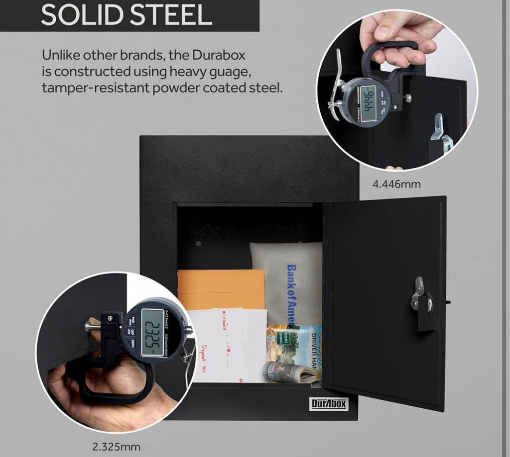 Through-The-Wall Drop Box Deposit Safe