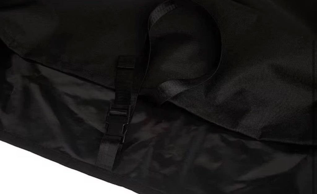 28 in. Black Griddle Station Cover