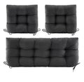 3-Piece Loveseat Outdoor Cushions Set