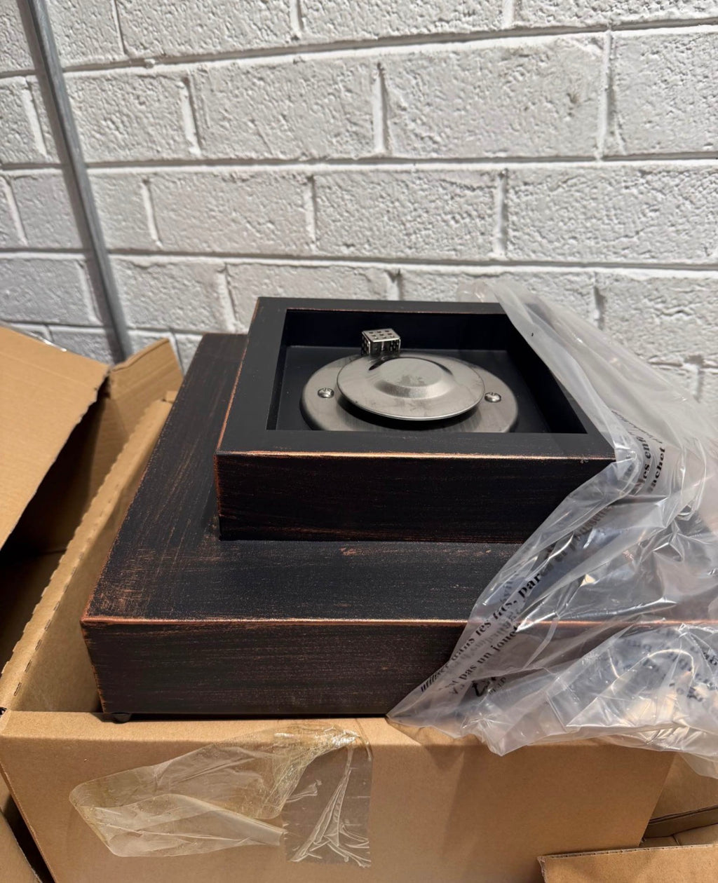 tabletop propane fire pit