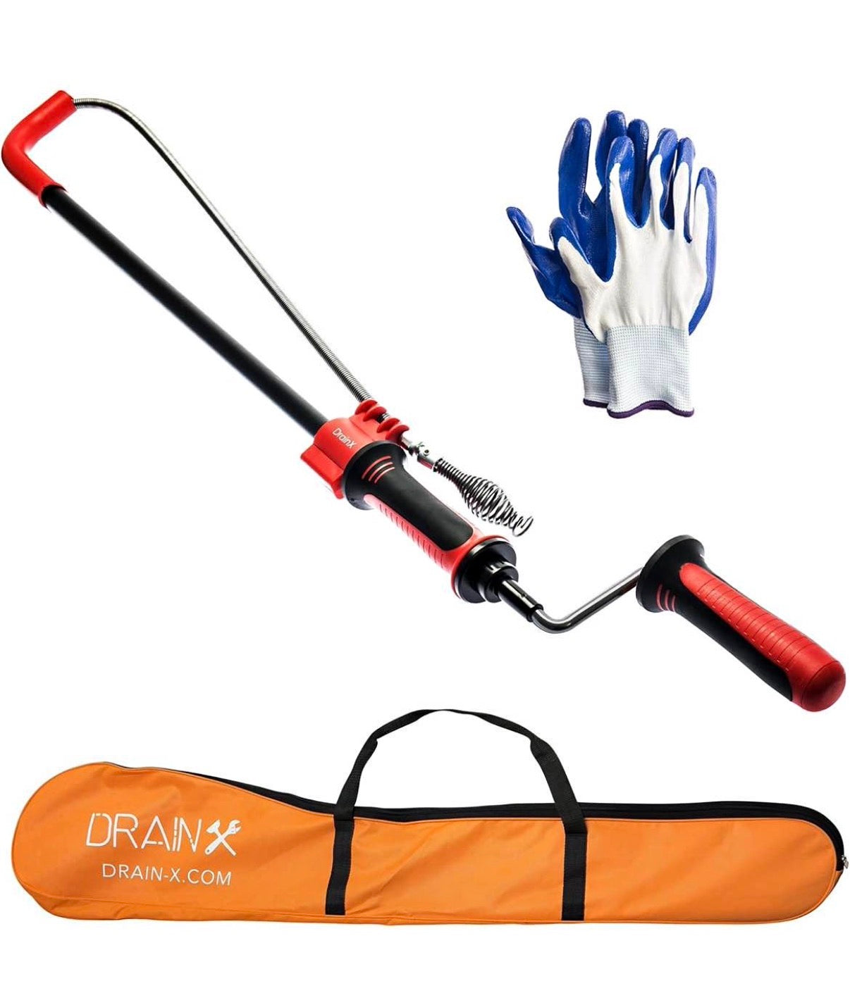 DrainX 6 Foot Toilet Auger ( used )
