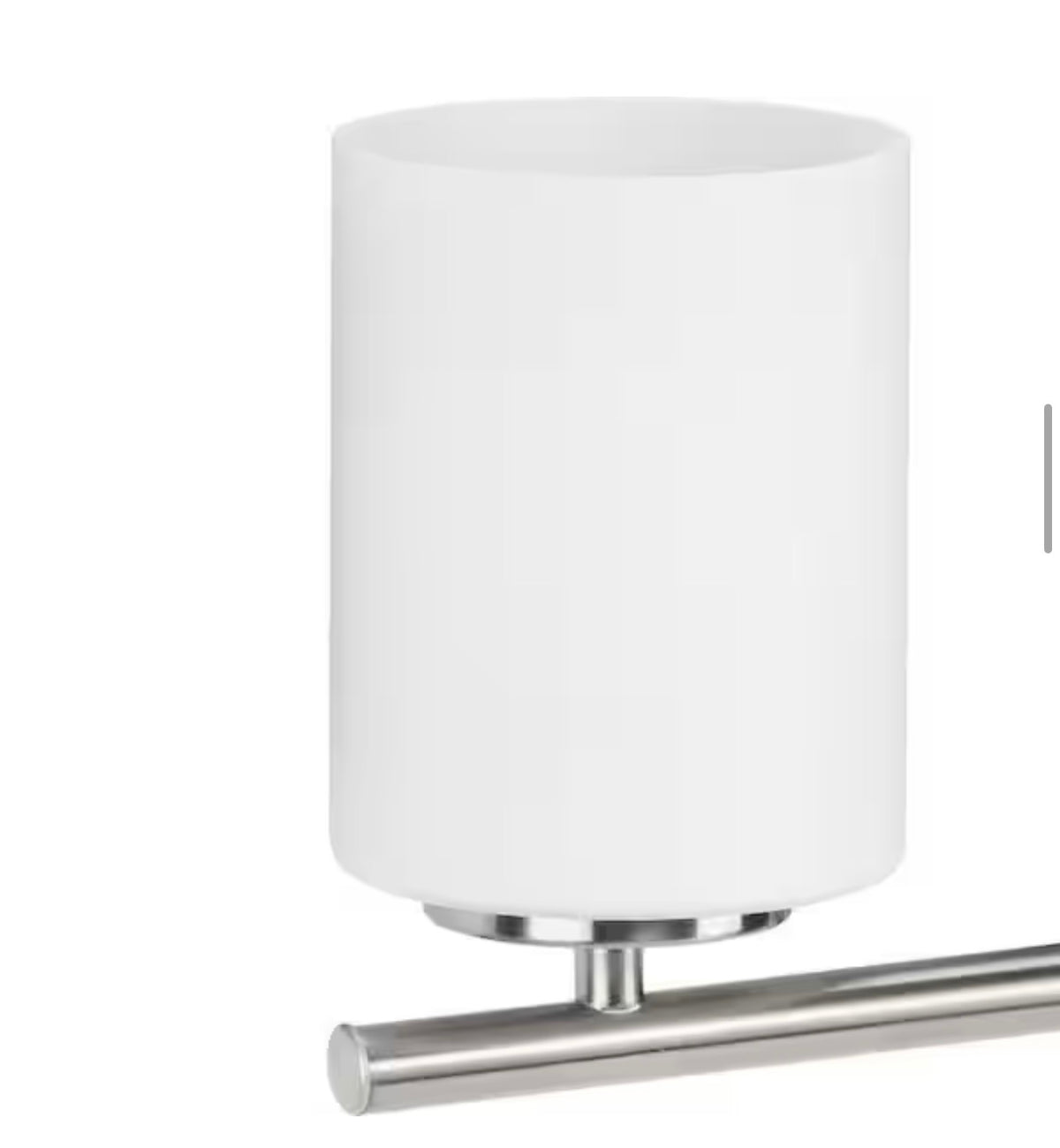 31 in. 4-Light Brushed Nickel Modern Bathroom Vanity Light