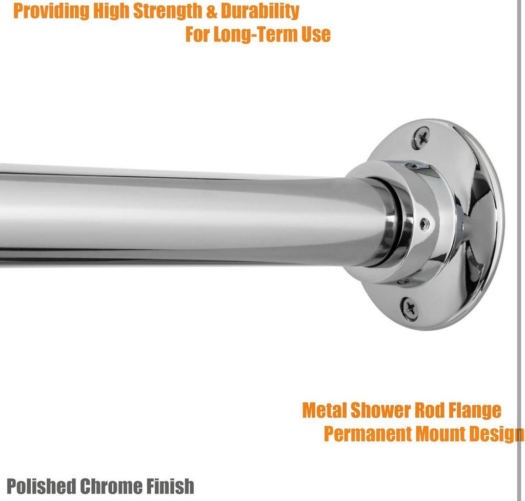 60" Heavy Duty Straight Shower Rod