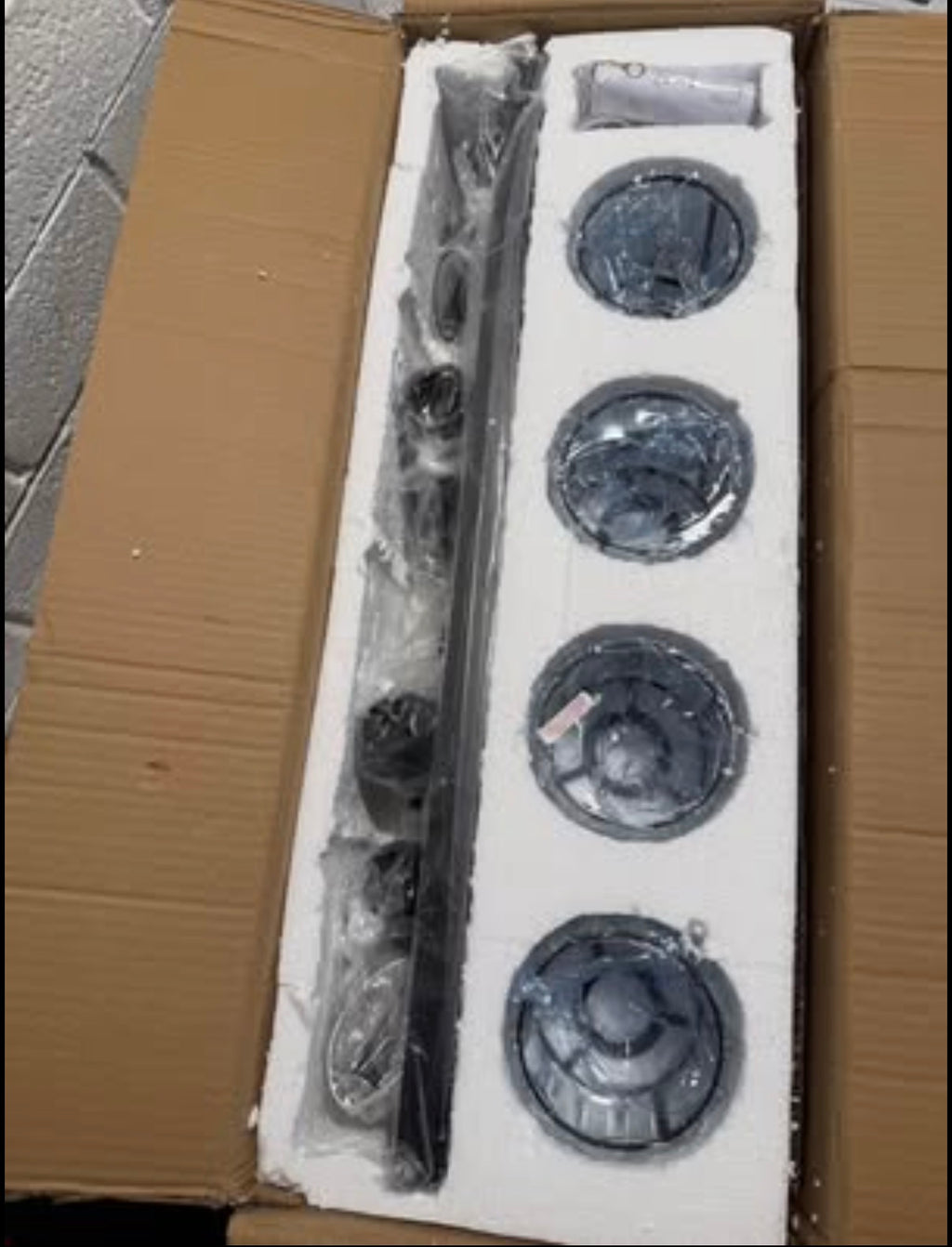 Black Crystal Bathroom Vanity Lights