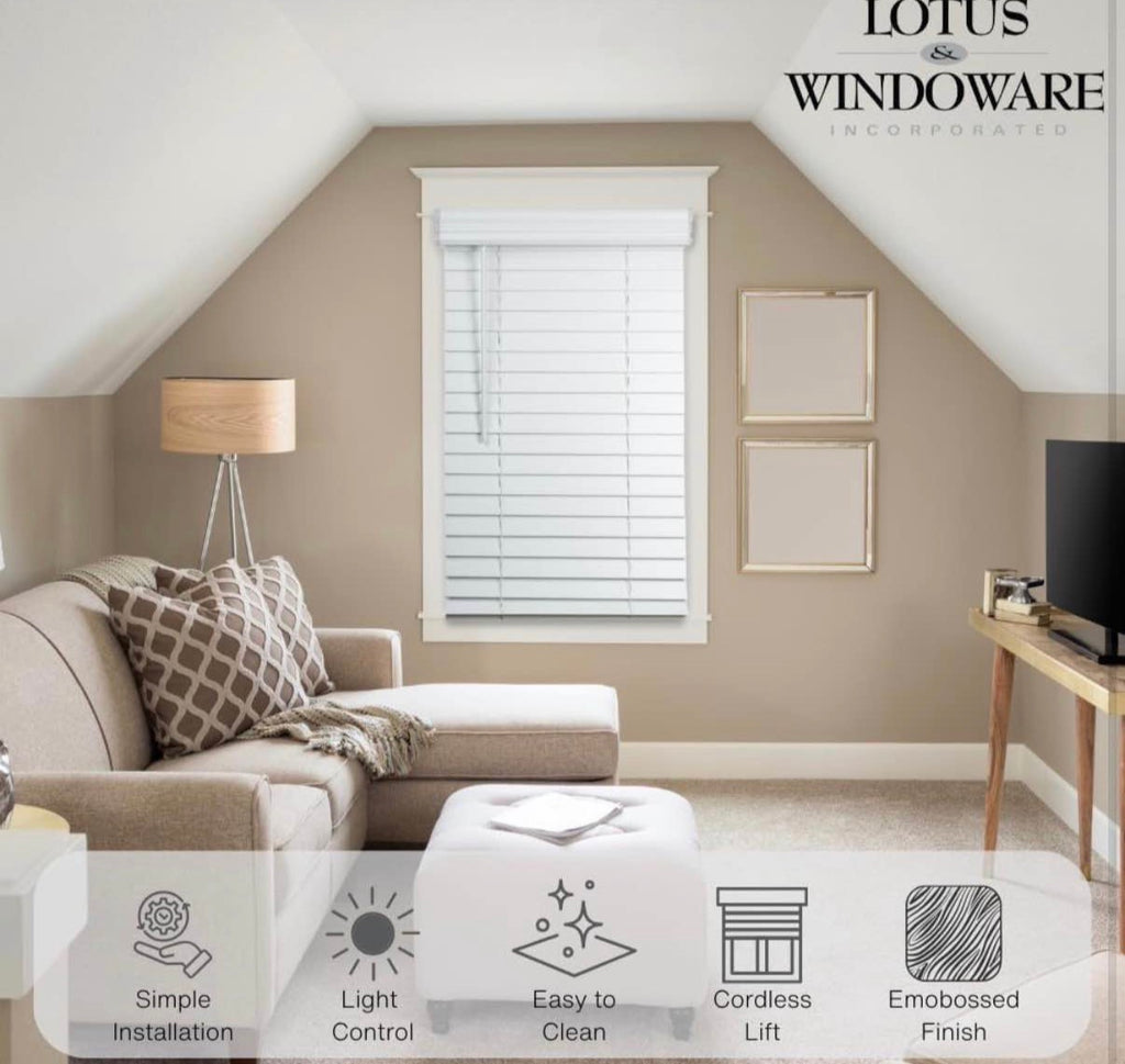 48" Wide x 36" Long, Window Blinds