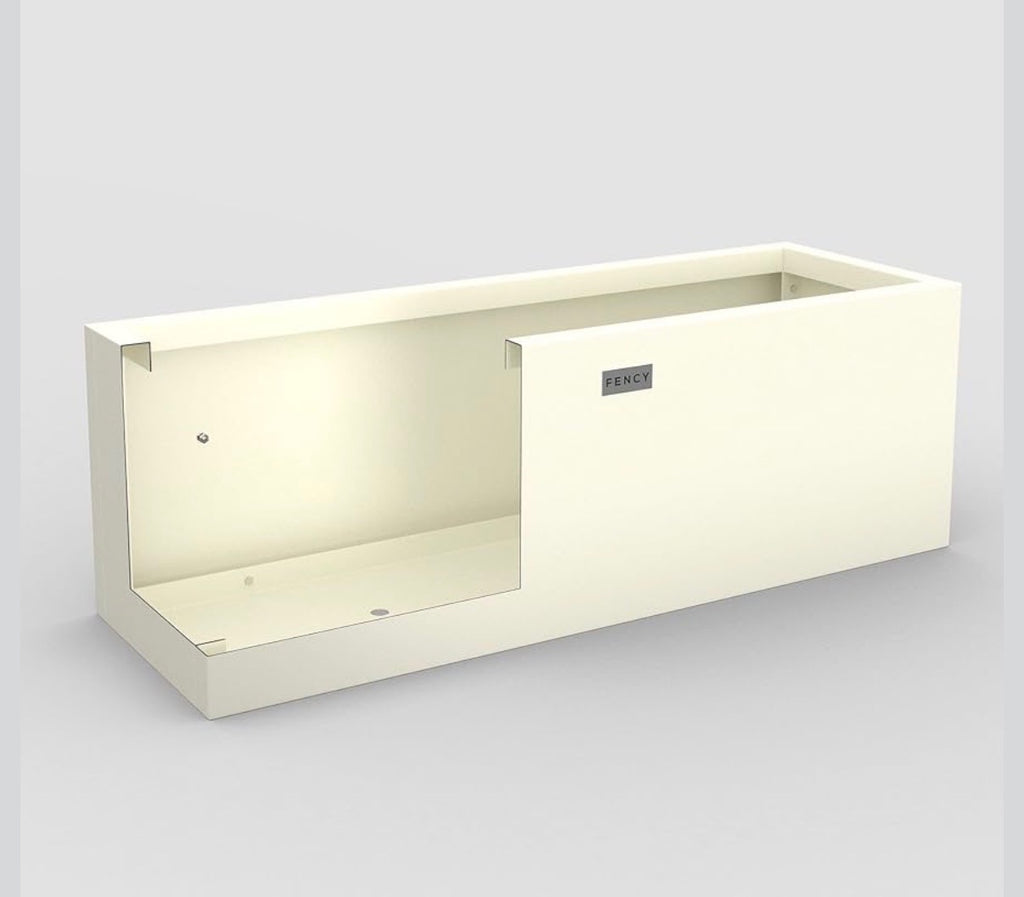Fency series Galvanized Powder-Coated Aluminum Planter Box 35”
