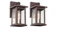 Outdoor Wall Lantern Sconce  (2-pack)