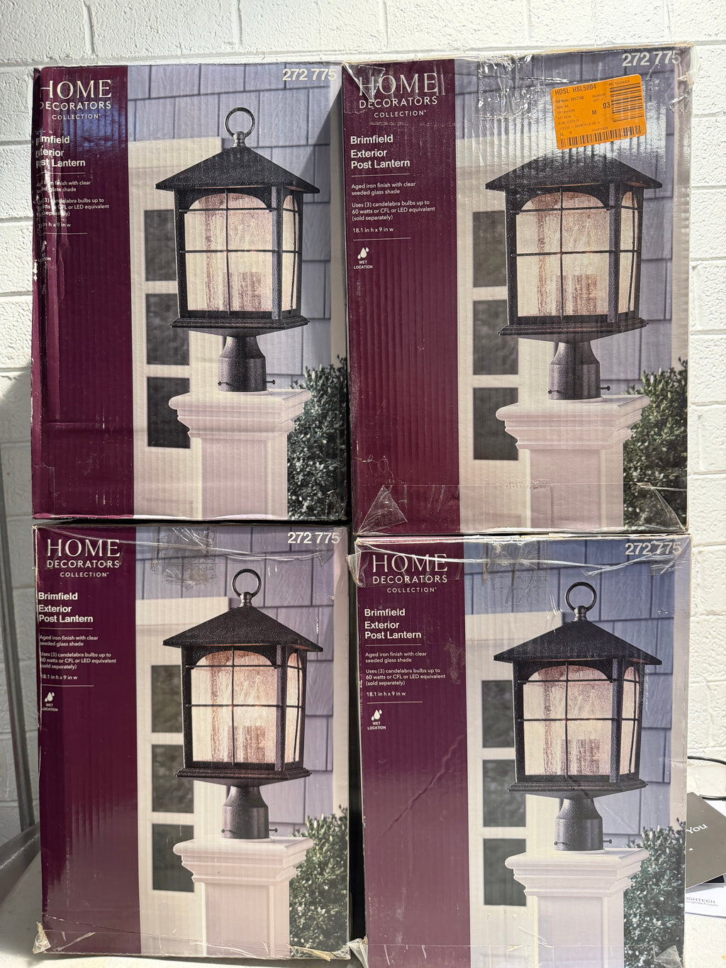 Home Decorators Collection Brimfield Outdoor Post Light