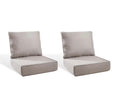 22 in., x 24 in., x 6 in. Outdoor Chair Cushion in Beige