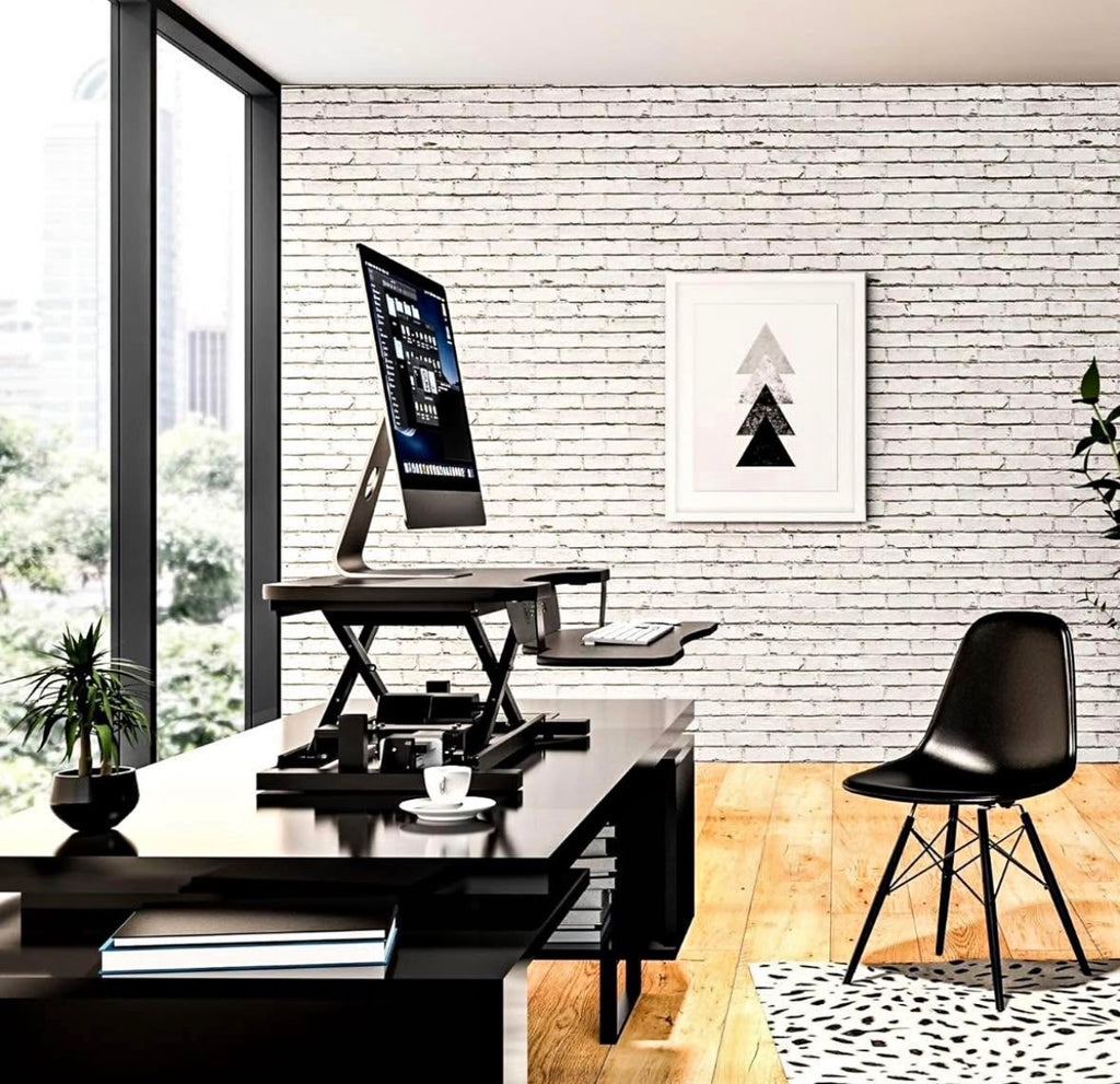 36 Inch Electric Standing Desk Converter