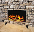 Premium Tempered Glass Fireplace Screen