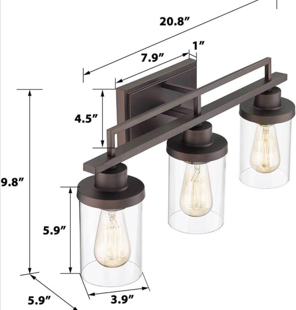 Emliviar 3-Light Vanity Light