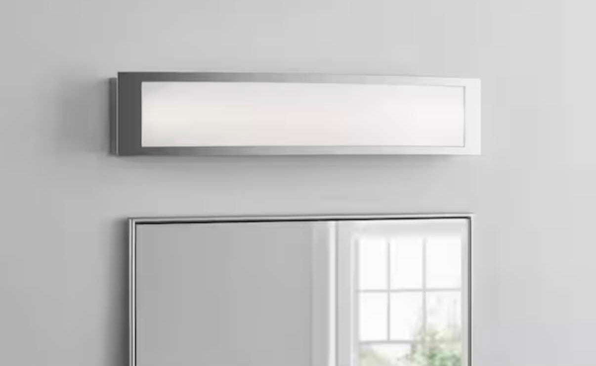 24 in. Chrome LED Bathroom Vanity Light