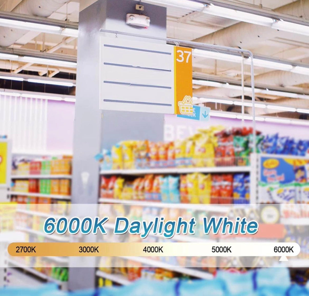 4 Pack T8 LED Bulbs 4 Foot