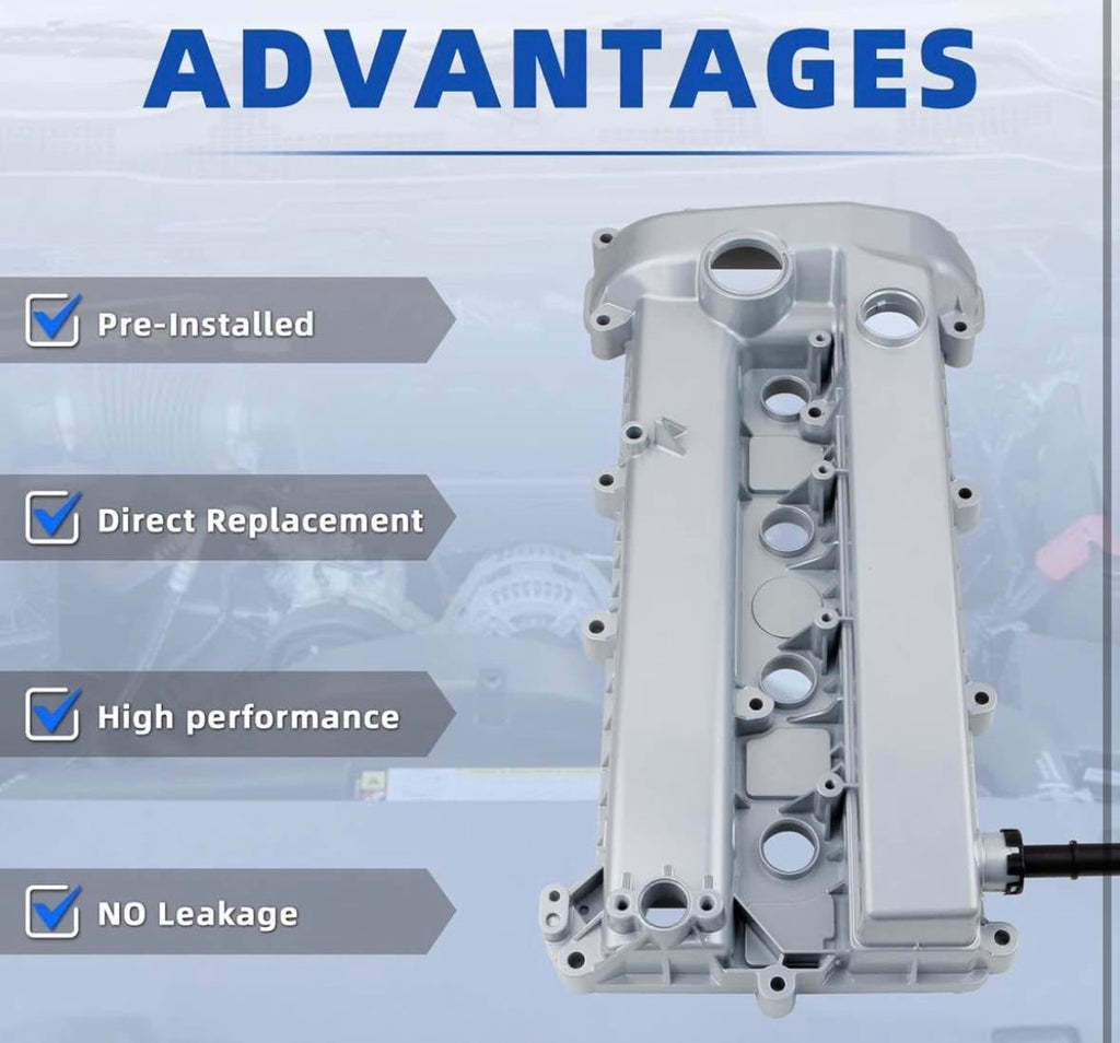 Aluminum Valve Cover compatible with Mazda 3