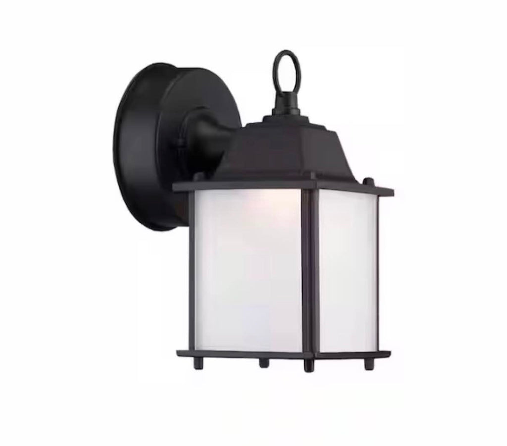 8.375 in Satin Bronze LED Outdoor Wall Lamp