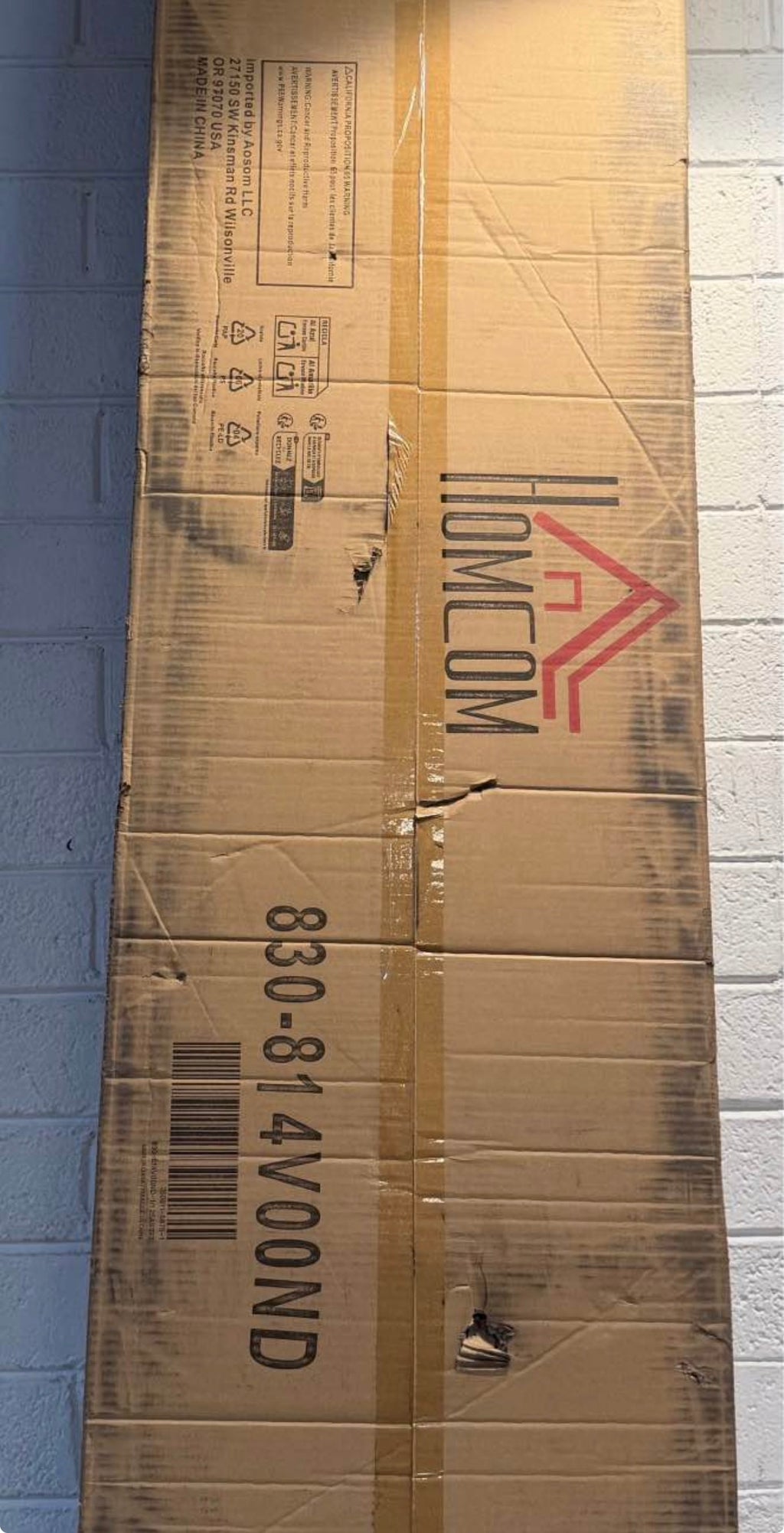 4-Panel Folding Room Divider Privacy Screen