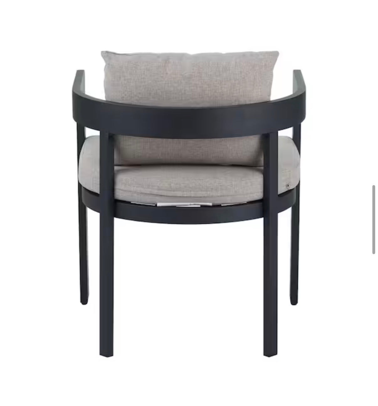 Set of 2 Calistae Modern Outdoor Dining Chairs