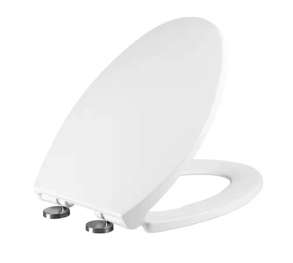 Elongated Soft Close Closed Toilet Seat