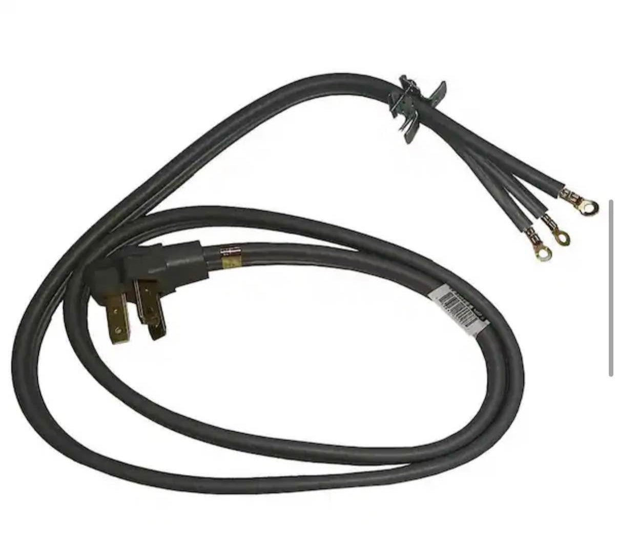 6 ft. 6/3 50 Amp 3-Prong Range Power Cord, Grey