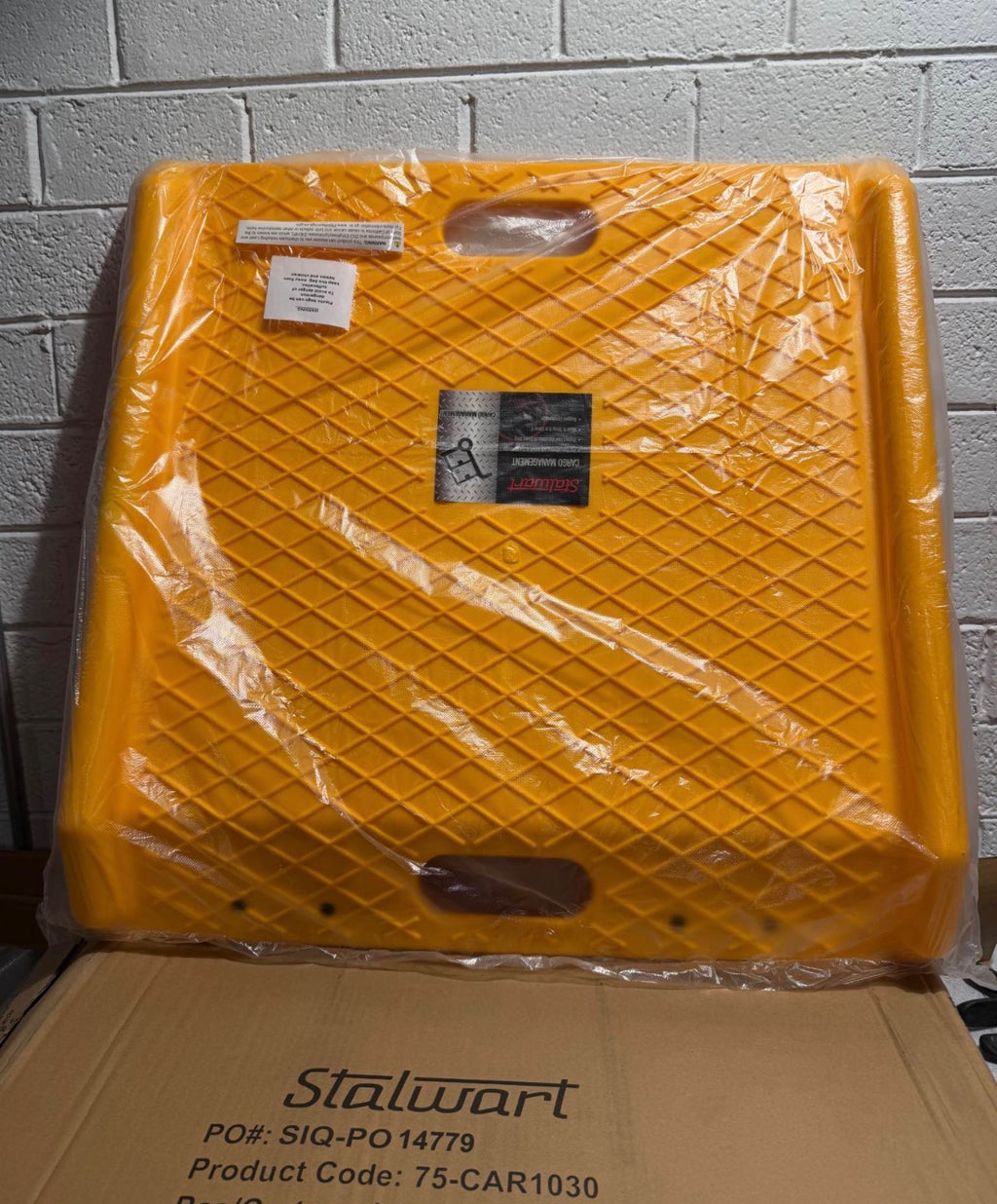 Portable High-Density Curb Ramp with 1000 lbs. Weight Capacity
