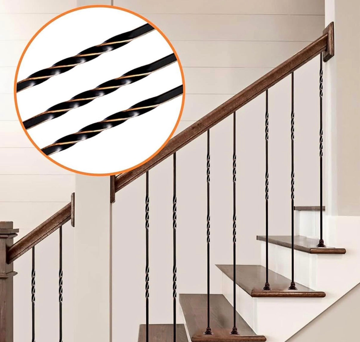 Metal Staircase Balusters 1/2inch x 44inch