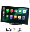 9-in. HD Portable Screen Wireless Car Stereo with rear camera for parking