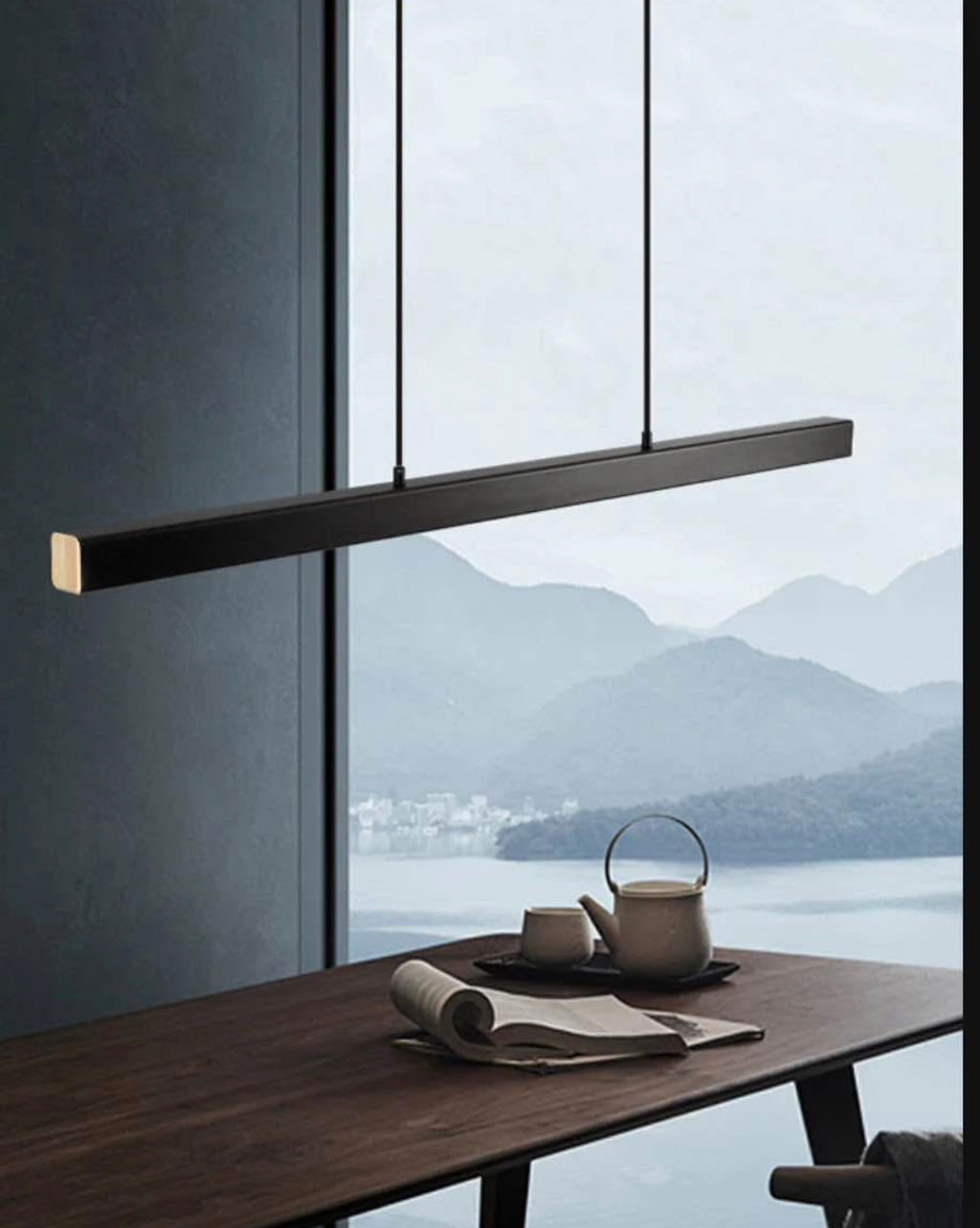 31.5 Inch Linear Pendant Light Kitchen Island