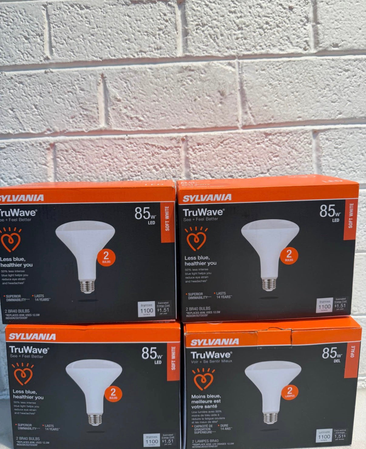 85-Watt Dimmable LED Light Bulb  (2-Pack)