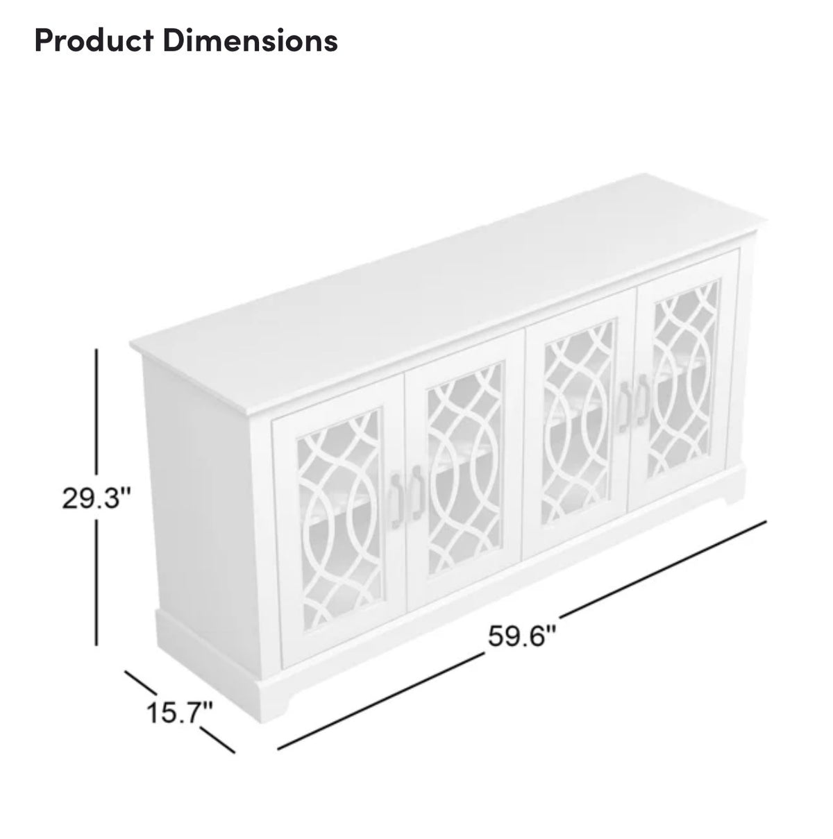 Eleana TV Stand for TVs up to 65"
