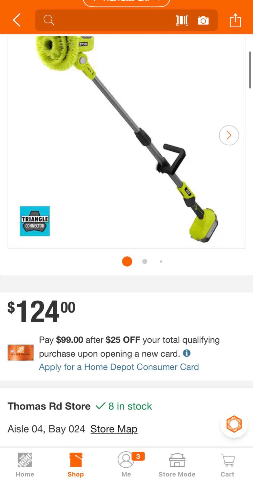 ONE+ 18V Cordless Telescoping Power Scrubber (Tool Only)