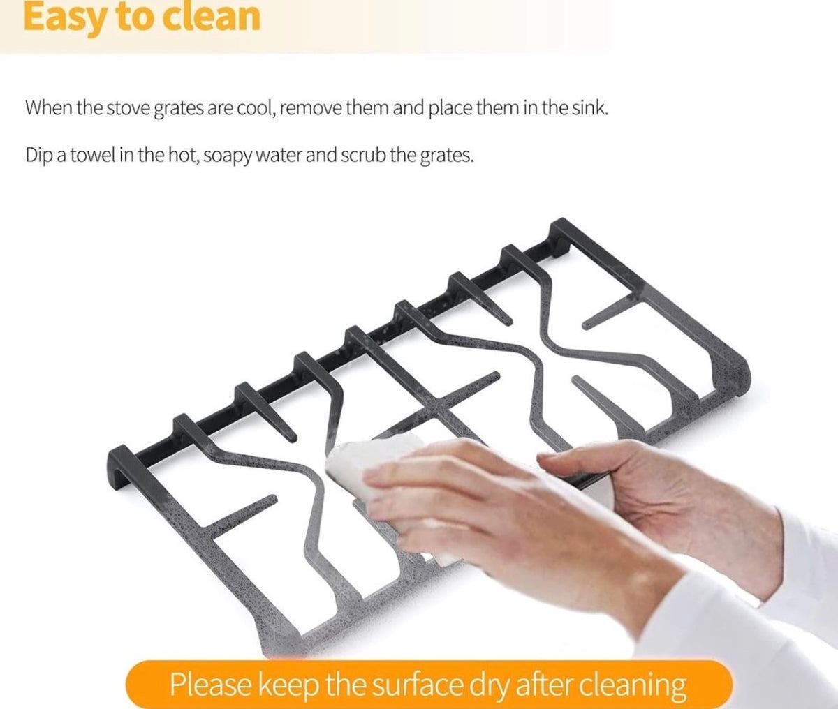 Stove Grate Replacement Parts for GE Stove