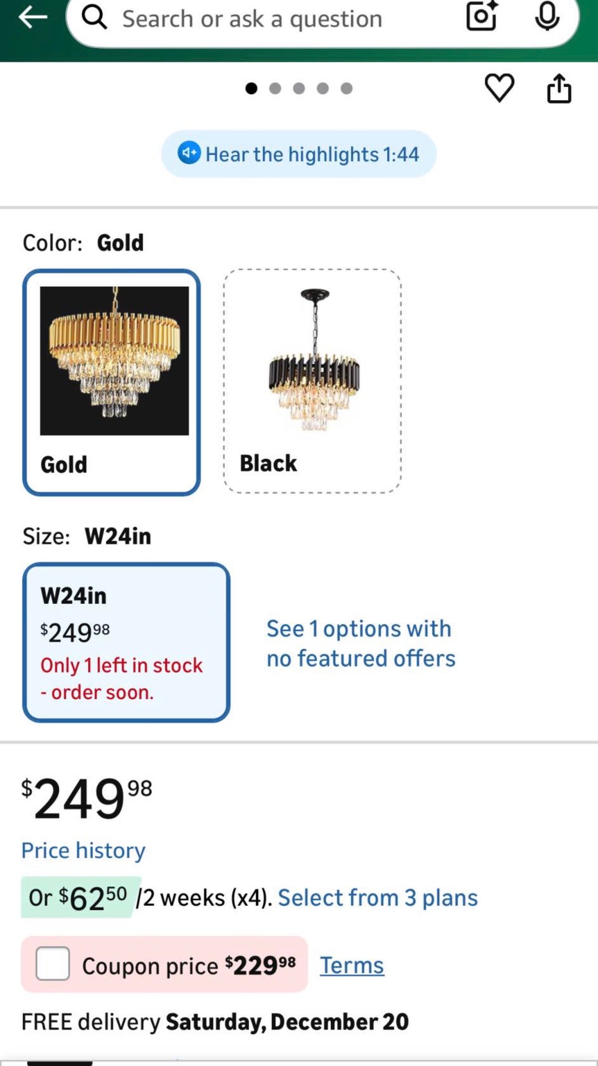 Modern Crystal Gold Chandelier 12 Lights
